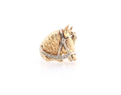 Diamantring Pferd - Exkluzivní šperky