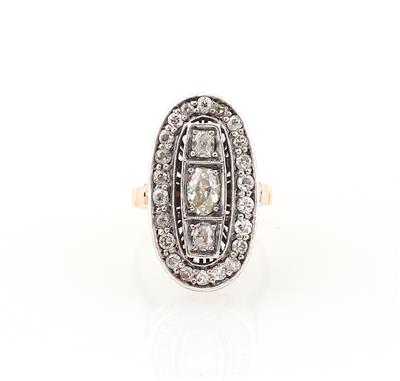 Diamantring zus. ca. 1,40 ct - Erlesener Schmuck