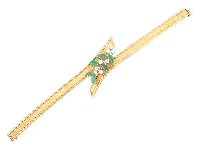 Brillant Smaragdarmband - Exquisite jewellery