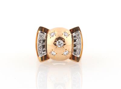 Altschliffdiamant Ring zus. ca. 0,60 ct - Exquisite jewellery