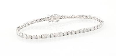 Brillantarmband zus. ca. 6 ct - Exquisite jewellery