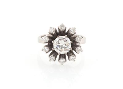 Brillantring zus. ca. 1,50 ct - Erlesener Schmuck