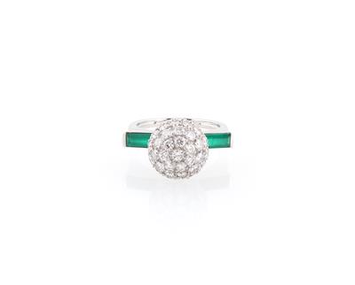 Brillantring zus. ca. 2 ct - Gioielli scelti