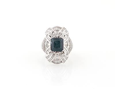 Diamant Turmalin Ring - Exquisite jewellery