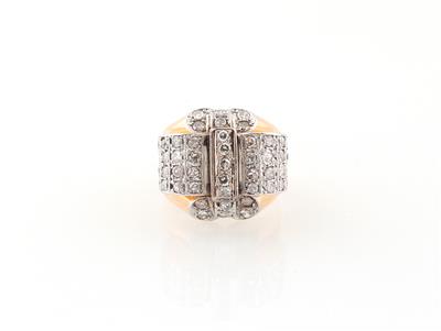 Diamantring zus. ca. 1,50 ct - Erlesener Schmuck