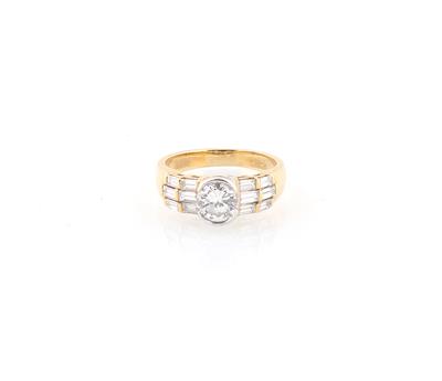 Diamantring zus. ca. 1,50 ct - Erlesener Schmuck