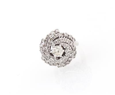 Diamantring zus. ca. 1,60 ct - Erlesener Schmuck