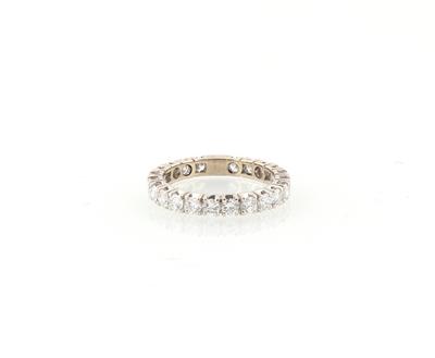 Brillant Memoryring zus. ca. 1,50 ct - Erlesener Schmuck