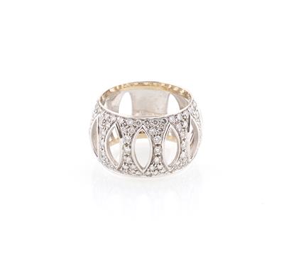 Brillantring zus. ca. 0,90 ct - Exquisite jewellery