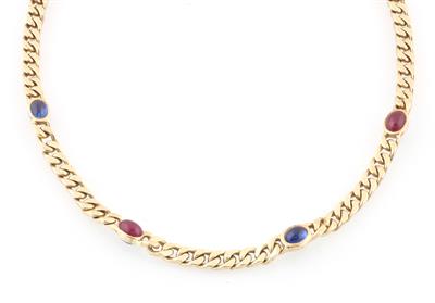 Farbsteincollier - Exquisite jewellery