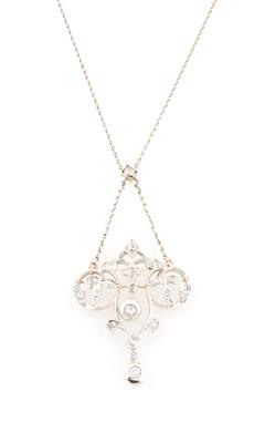 Altschliffdiamant Collier zus. ca. 0,80 ct - Exquisite jewellery