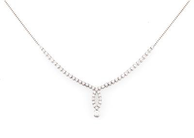 Brillant Collier zus. ca. 1,80 ct - Exquisite jewellery