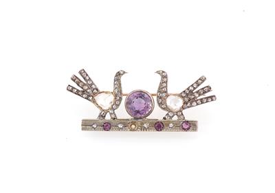Brosche Vögel - Exquisite jewellery