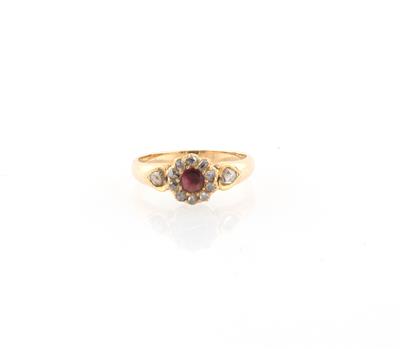 Diamant Rubin Ring - Gioielli scelti