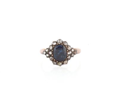 Diamant Saphir Ring - Exquisite jewellery