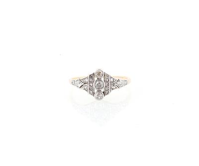 Diamantring zus. ca. 0,30 ct - Erlesener Schmuck