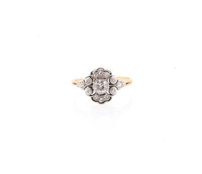 Diamantring zus. ca. 0,65 ct - Gioielli scelti