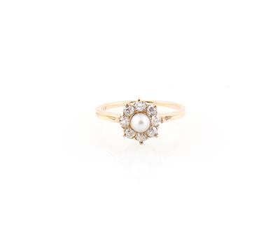 Altschliffbrillant Ring zus. ca. 0,40 ct - Gioielli scelti