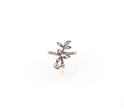 Altschliffdiamant Ring zus. ca. 0,30 ct - Exquisite jewellery