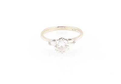 Brillant Diamantring zus. ca.1,20 ct - Exquisite jewellery