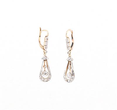 Diamantohrringe zus. ca. 0,40 ct - Exquisite jewellery