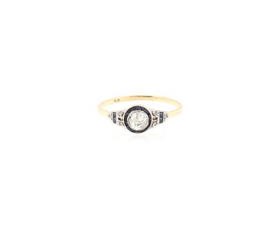 Diamantring zus. ca. 0,30 ct - Gioielli scelti