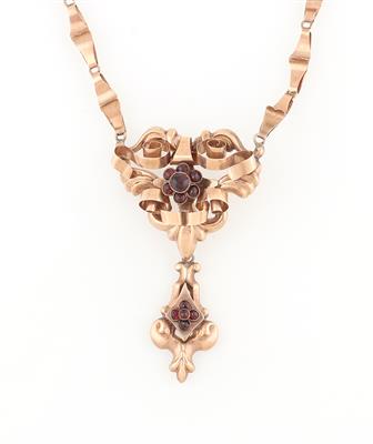 Biedermeier Collier - Erlesener Schmuck