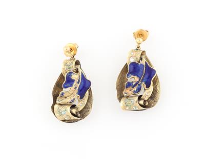 Biedermeier Ohrgehänge - Exquisite jewellery