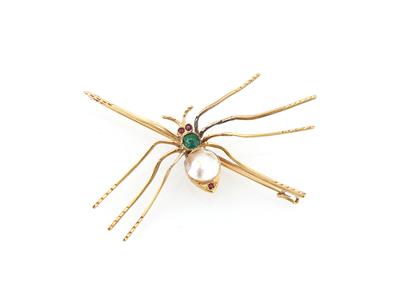 Brosche Spinne - Exquisite jewellery