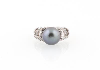 Diamant Südseekulturperlen Ring - Exquisite jewellery