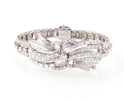 Diamantarmband zus. ca. 11,70 ct - Exquisite jewellery