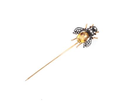 Brillantanstecknadel Fliege - Exquisite jewellery