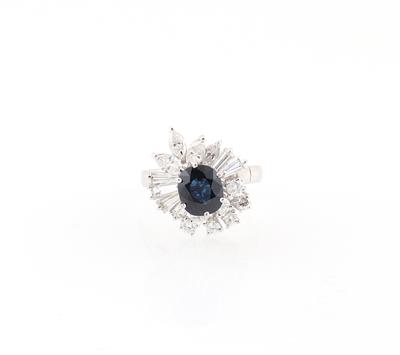 Diamant Saphir Ring - Exquisite jewellery