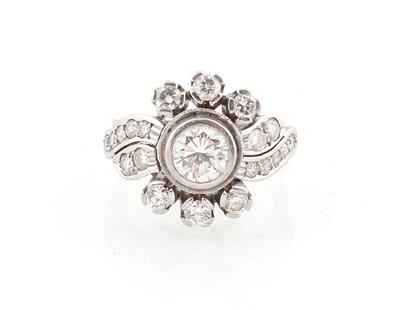 Diamantring zus. ca. 1,55 ct - Exquisite jewellery