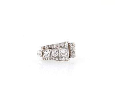 Diamantring zus. ca. 1,80 ct - Erlesener Schmuck