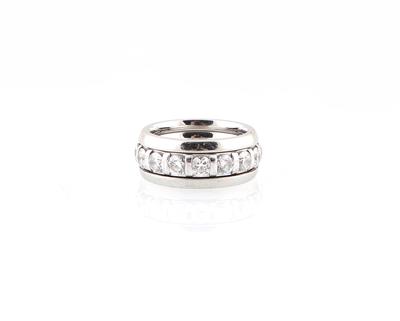 Brillant Memoryring zus. ca. 2,50 ct - Erlesener Schmuck