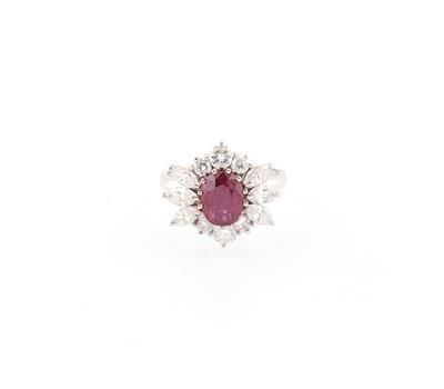 Diamant Rubin Ring - Exquisite jewellery