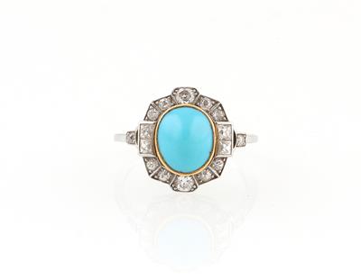 Diamant Türkisring - Exquisite jewellery