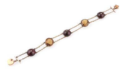 Granat Citrin Armband - Exquisite jewellery