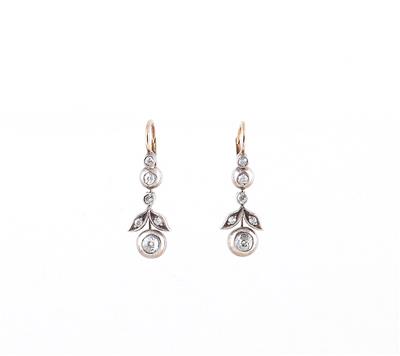 Diamantohrgehänge zus. ca. 1,00 ct - Exquisite jewellery