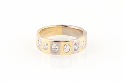 Diamantring zus. ca. 0,90 ct - Exquisite jewellery