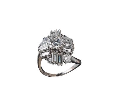 Diamantring zus. ca. 3,05 ct - Exquisite jewellery