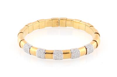 Brillant Armreif zus. ca. 1,50 ct - Exquisite jewellery