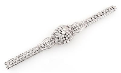 Diamantarmband zus. ca. 10,60 ct - Exquisite jewellery