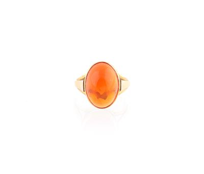 Feueropal Ring ca. 7 ct - Exquisite jewellery