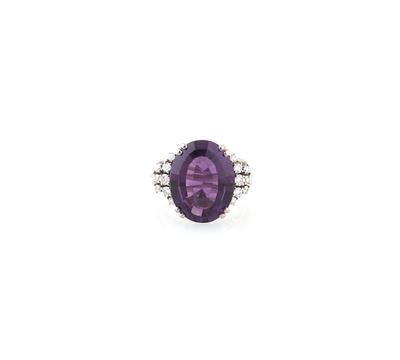 Brillant Amethyst Ring - Exquisite jewellery