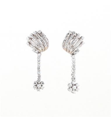 Brillant Ohrclips zus. ca. 4,50 ct - Exquisite jewellery