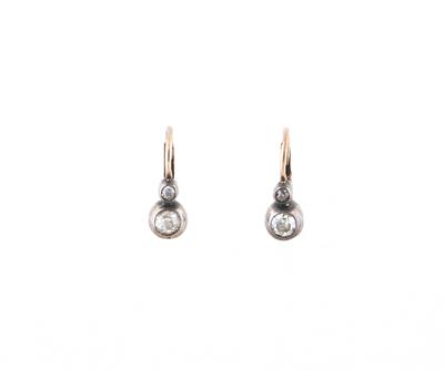 Diamantohrringe zus. ca, 0,30 ct - Exquisite jewellery