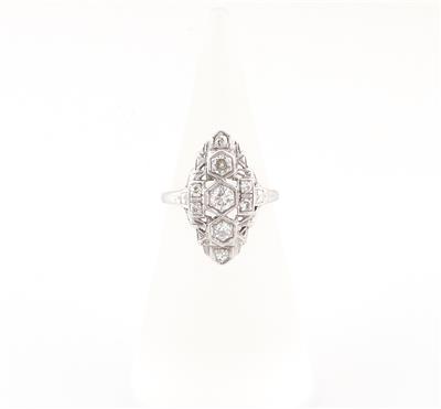 Diamantring zus. ca. 0,60 ct - Gioielli scelti