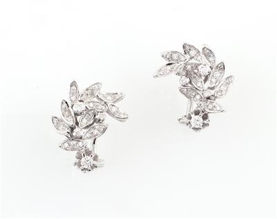 Diamant Ohrclips zus. ca. 1 ct - Exkluzivní šperky